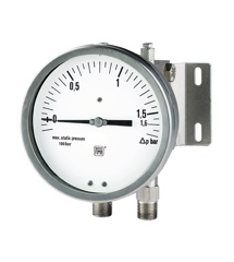 Differential pressure gauges dn 100 and 150 double diaphragm, NP100
