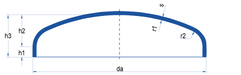 Torispherical Heads DIN 28011