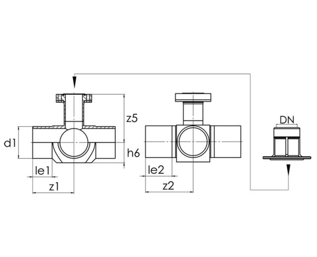 X-Cross for Connection to Hydrant
