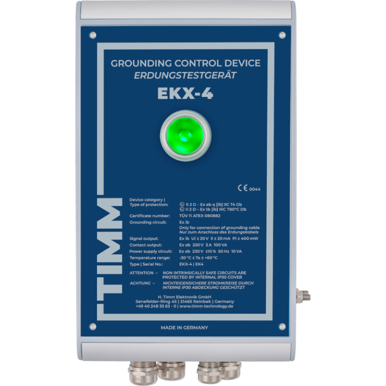 EKX-4 Safe discharge of Electrostatic Charges